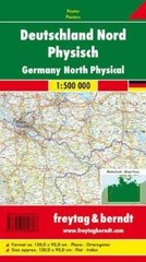 Freytag-Berndt Northern Germany physical 1:500000 (Map) (UK IMPORT)