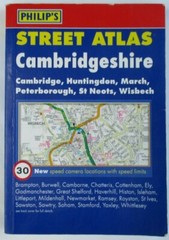 Philip’s Street Atlas Cambridgeshire Pocket Edition Paperback