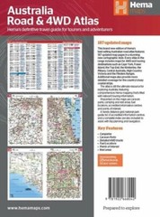 Australian Road & 4WD Atlas Map 13th Edition With 187 Updated Maps Book New Hema