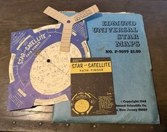 1968 Edmund Universal Star Maps With Booklets in Good Condition