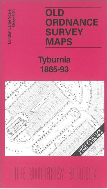 Tyburnia 1865-93 London Large Scale 6.70 by Pamela Taylor