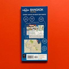 Lonely Planet Bangkok Thailand City Map • Walking Tour • Easy-Fold & Waterproof