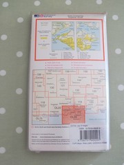 OS EXPLORER TUFF MAP OL29 ISLE OF WIGHT ORDNANCE SURVEY LAMINATED ( ACTIVE )