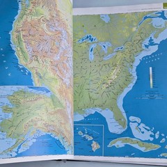 National Geographic Visual Atlas of the World Hardcover Reference Book Geography
