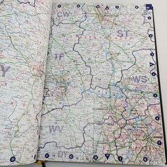 Collins Postcode Atlas Britain & Northern Ireland Maps Conversion Table 2009 Boo
