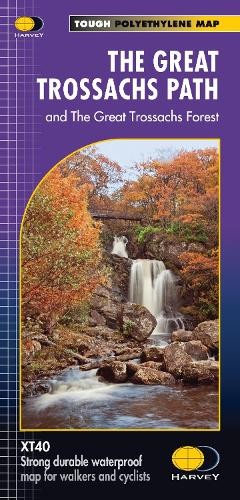 Harvey Map Services Ltd. The Great Trossachs Path (Map) (UK IMPORT)