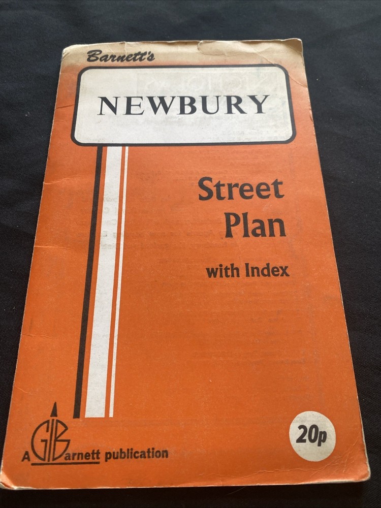 Barnett’s Street Plan with Index 1970’s – Newbury (1302)
