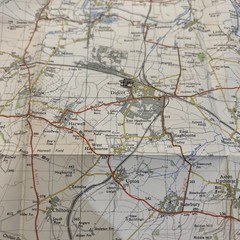 OXFORD & NEWBURY Ordnance Survey Map 1959 Sheet 158 Seventh Series Goring