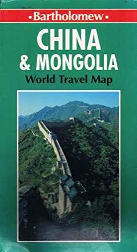 China and Mongolia (Bartholomew World Travel Ma… by Winkleman, Barry Sheet map