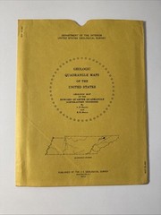 USGS TENNESSEE Geologic Quadrangle Maps Lot of 12 in Envelopes – Vtg Geology