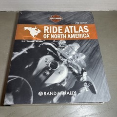 Rand McNally Harley Davidson Ride Atlas of North America 2nd Edition (2007)
