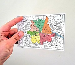 London District Postcode Map Atlas (A6 Size) London Borough Map – AUDBOK Maps