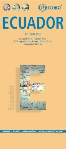 Ecuador, Borch Map (Map) Borch Map (UK IMPORT)