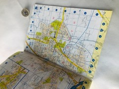 Map Coventry A to Z AZ Vintage ra