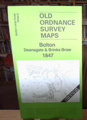 Bolton Deansgate & Brinks Brow 1847 Bolton Large Scale Sheet 8 by Alan Crosby