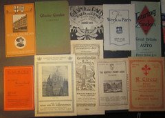 Lot of 15- 1931 Tour Guides- Rome, Florence, France, London, Paris, Switzerland
