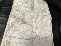 Ordnance Survey First Series Map 🗺️ Sheet 172: Bristol & Bath (1974).
