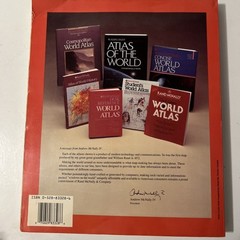 1988 Rand McNally Contemporary World Atlas. Paperback