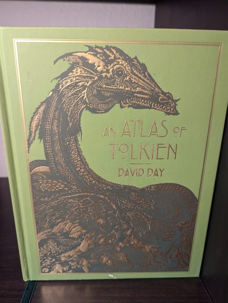 Atlas of Tolkien Deluxe Edition – Hardcover, by Day David – See Video For Angles