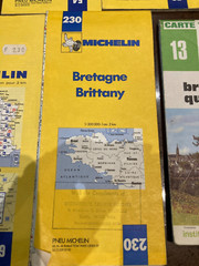 7x Vintage 1970s Road Maps France, Michelin 54 59 64 67 230 & IGN 13 14 VGC