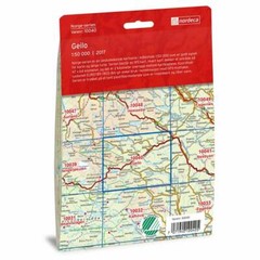 Geilo – Nordeca 1:50k Norway Walking Hiking Map 10040