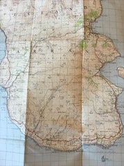 1960 Ordnance Survey One Inch Seventh Series Cloth Map 66 Isle Of Arran