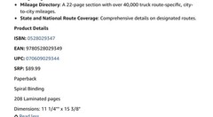 Rand Mcnally 2026 Deluxe Motor Carriers Road Atlas US Canada Mexico Laminated