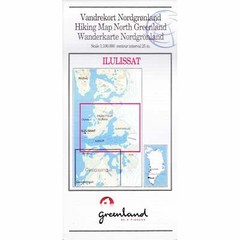 Ilulissat: West Greenland Hiking Trekking Topographic Map No.12 (1:100 000)