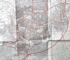 Ordnance Survey 1:25000 Pathfinder Crawley 1247 TQ23/33 1994