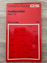 Vintage OS Maps `Wensleydale Chilterns Chichester Huddersfield 50/60s Job Lot