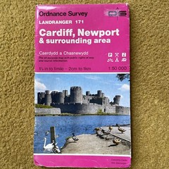 Landranger Maps: Sheet 171: Cardiff, Newport and Surrounding Area by Ordnance…