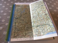 Bartholomew Handy Map of Ireland Colour Coded for Easy Reference Good Condition