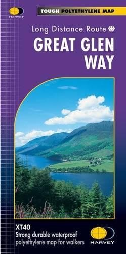 Harvey Map Services Ltd. Great Glen Way (Map) Trail Map XT40 (UK IMPORT)