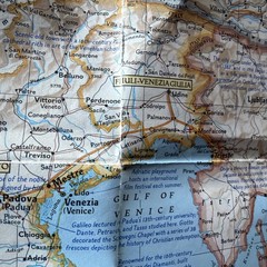National Geographic June1970 Map Traveler’s Map of Italy Vintage Please See PICS