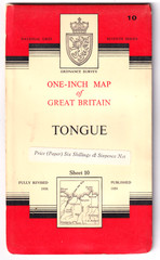 TONGUE – Ordnance Survey One Inch Map (Seventh Series)