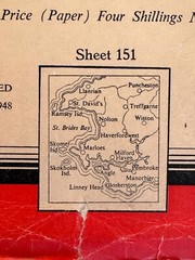 Ordnance Survey Seventh Edition One-Inch Wales Map Bundle