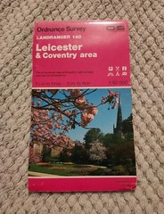 Ordnance Survey Landranger Map 140 Leicester & Coventry
