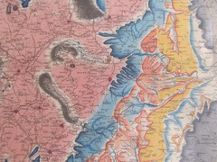 WILLIAM SMITH 1815 GEOLOGICAL MAP – A LARGE MODERN REPRODUCTION BY THE BGS