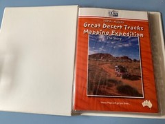Great Desert Tracks of Australia map pack in folder (1999) 5 sheet maps