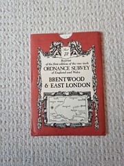 OS reprint of first edition Brentwood and East London Sheet 72