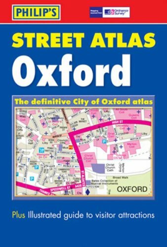 Philip’s Street Atlas Oxford: Pocket by Philip’s Maps Paperback Book The Fast