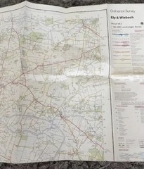 1988 Ordnance Survey Landranger Second Series Map 143 Ely And Wisbech
