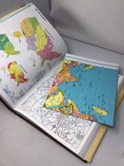 Hammond World Atlas Deluxe Leather Bound Book