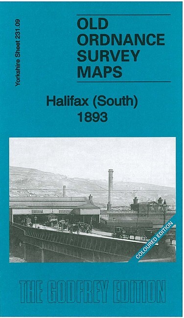 Halifax (South) 1893 (Coloured) or 1905 Yorkshire Sheet 231.09