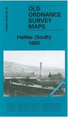 Halifax (South) 1893 (Coloured) or 1905 Yorkshire Sheet 231.09