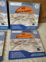 Anquet Maps SCOTLAND 405, 421, 422, 423, 424, 450 451 DVD/CD-ROM Ordnance Survey