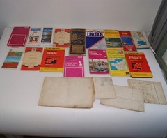 Vintage Maps France / Italy / UK – OS / Dunlop / A to Z