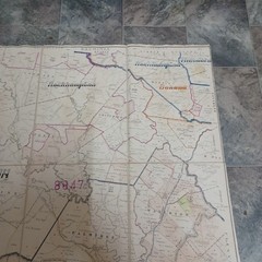 Queensland Pastoral Stations Government Survey Map Southern Central West 1970 ‘