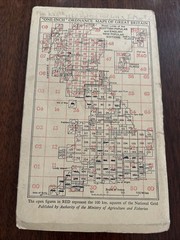 Vintage Ordnance Survey Birmingham Sheet 131 One Inch Map 1947