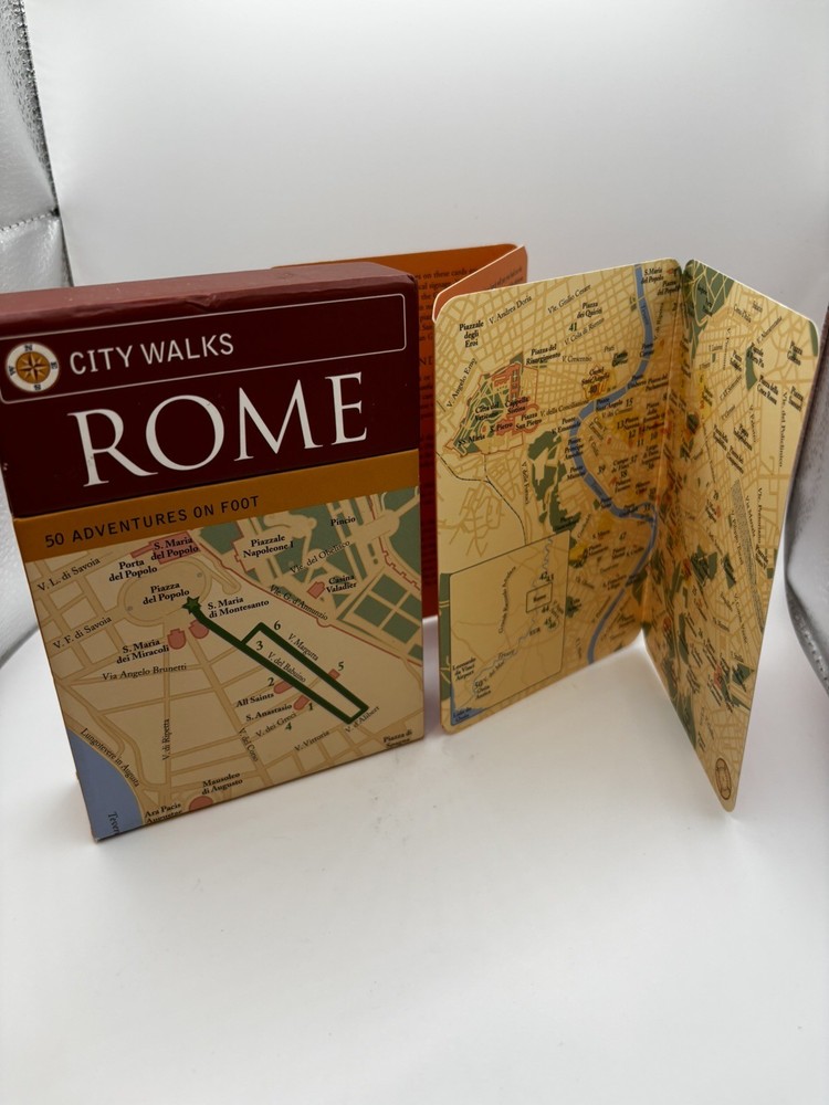 Rome-50 Walking Trips Maps